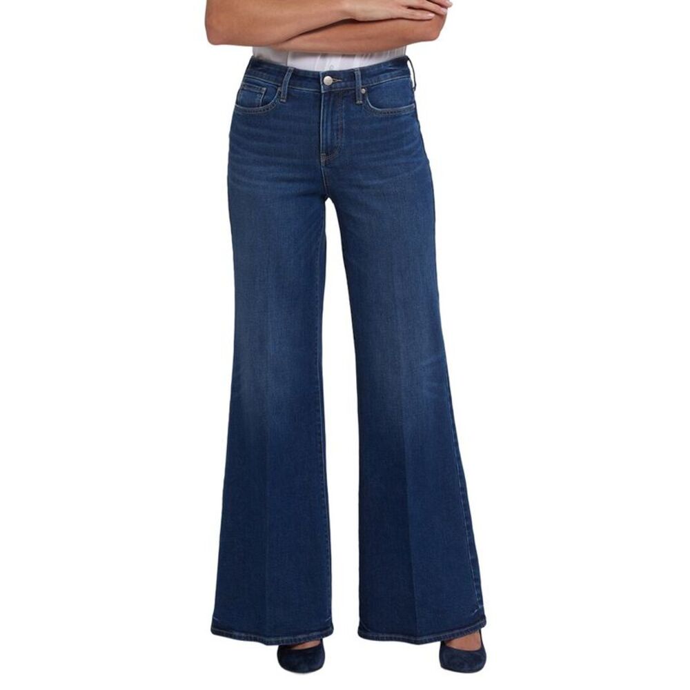 Nydj Womens  Mia Vintage Lapis Wide Leg Jean